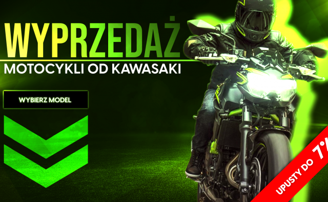 Nakladka promocja KAWASAKI