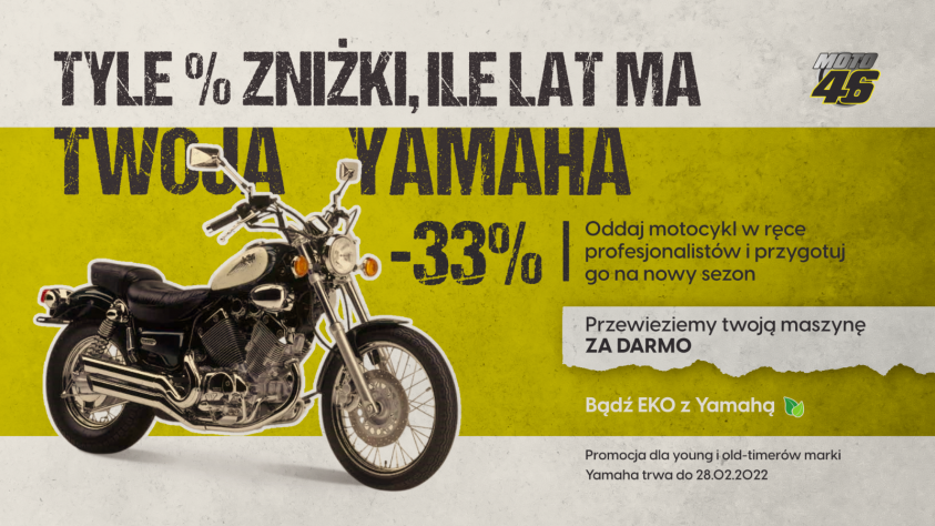 YAMAHA ZNIŻKA (do artykułu moto46)