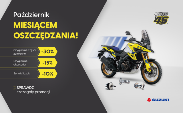 MOTO46 HD SERWIS SUZUZKI PAŹDZIERNIK