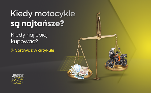 Kiedy motocykle są najtańsze