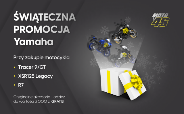 Świąteczna promocja yamaha artykuł