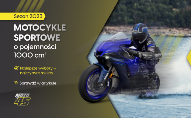 Artykul Motocykle sportowe nasze wybory na sezon 2023 pojemność 1000cm3