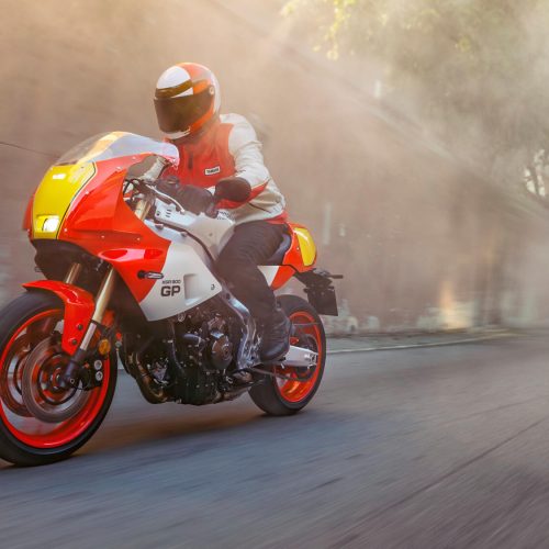 2024 Yamaha XS850GP EU Legend Red Action 001 03